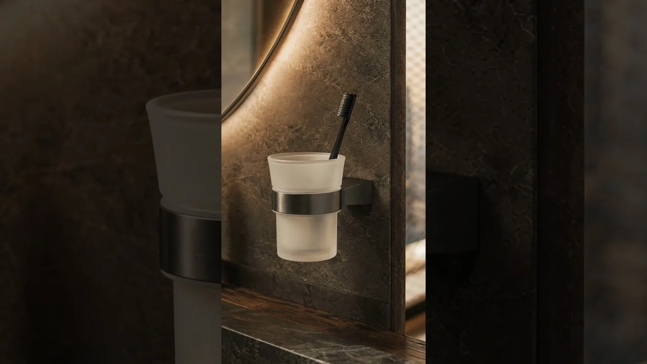 Poster frame from the video “Academia Collection — SANCO Bathroom Accessories in a Luxury City Hotel”